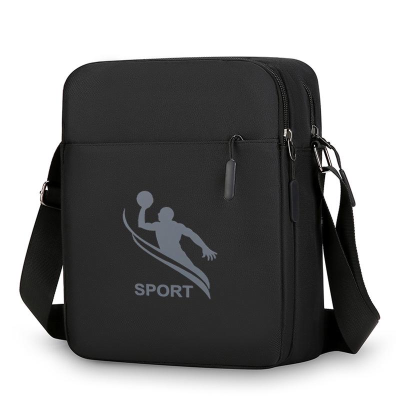 

Мужская сумка кроссбоди через плечо Осень 2025 с большой вместимостью и резиновой этикеткой в наличии 140 Uniform Size