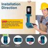 1-5 Stück Elektrowerkzeug Akku Halter 2 IN 1 Werkzeughalter für Makita Akku Werkzeug Aufbewahrungsregal Halterung mit Schrauben DIY