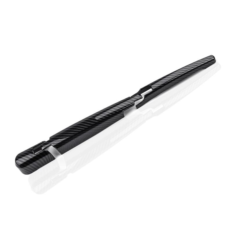 For SSANGYONG TORRES/TORRES-EVX -2025 Carbon Fiber Rear Windscreen Wiper Cover Trims Car Electronics