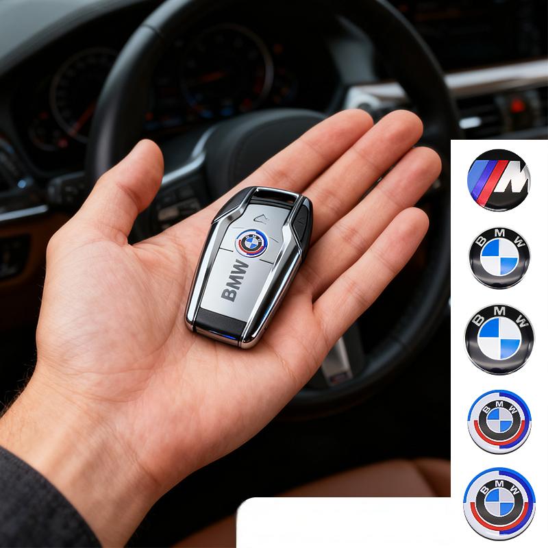 11mm 14mm Znak na dálkovém ovladači klíče od auta Pro BMW E46 E90 F10 Samolepka Logo Náhradní F30 G20 X1 X3 X5 M Performance 50. výročí