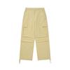 TEMPUS STUDIO String Cargo Pants [Cream Yellow]