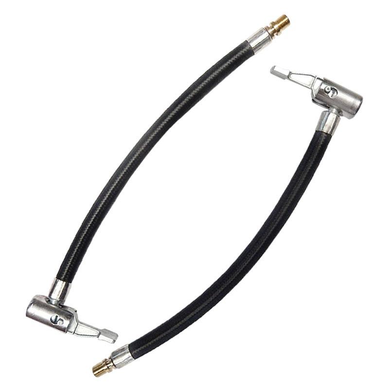 Car Tire Inflator Hose Inflatable Air Pump Extension Tube Adapter Twist Tyre Connection Locking Air