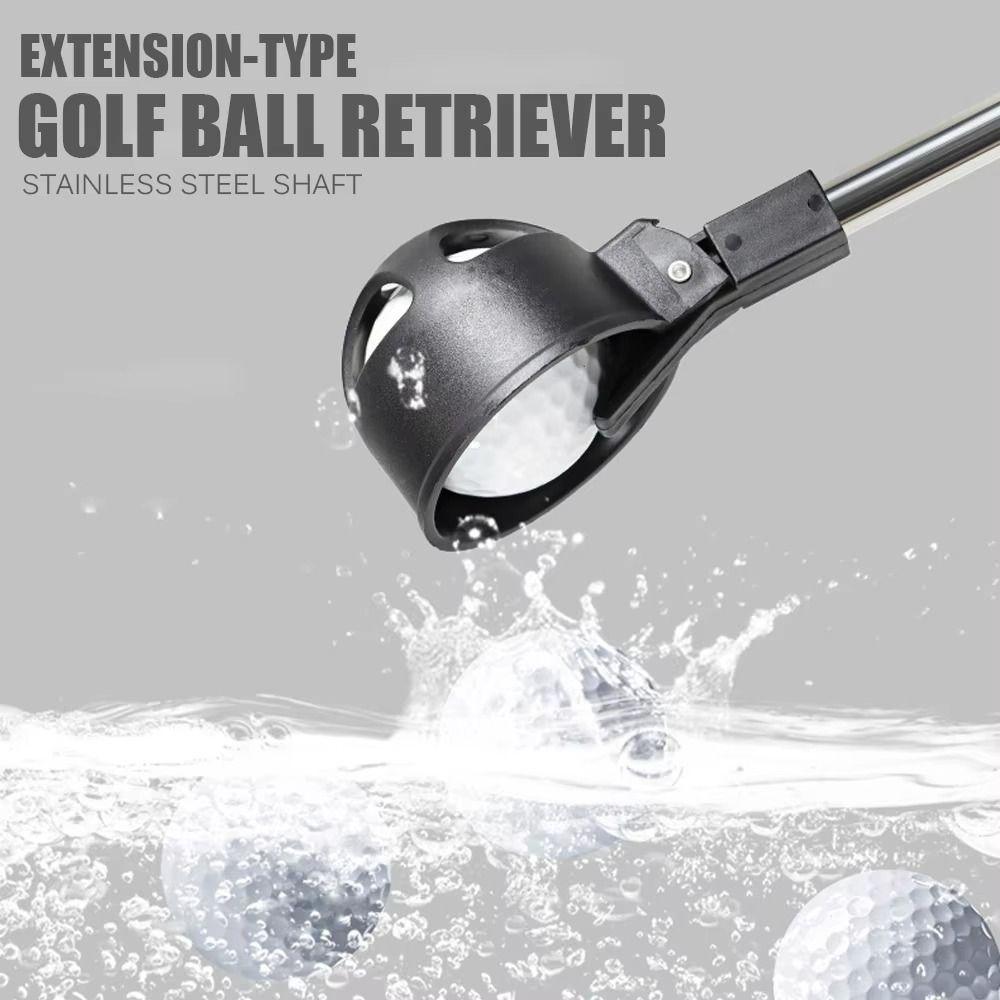 8-teiliger teleskopischer Golfball-Greifer Edelstahl-Ballgreifer Golfzubehör