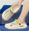 Summer Clogs Slippers Men Clogs Slippers Soft Sole Breathable Beach Slippers Men Home Slippers Outdoor Antiskid Slippers