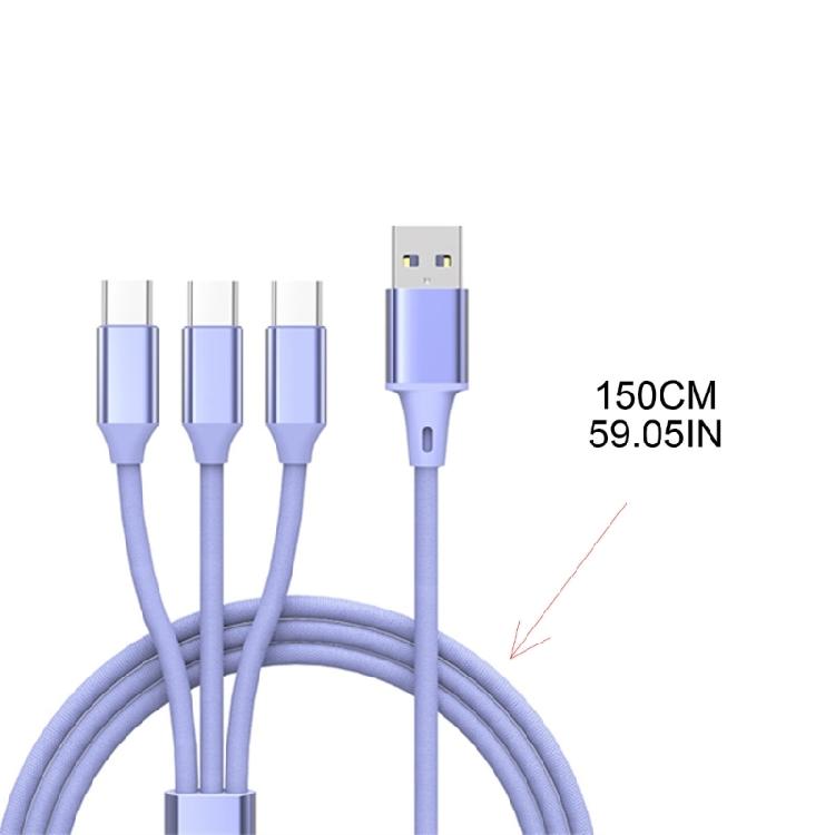66W USB to MicroUSB Splitter TypeC Charging Cable Power Micro USB TypeC Devices