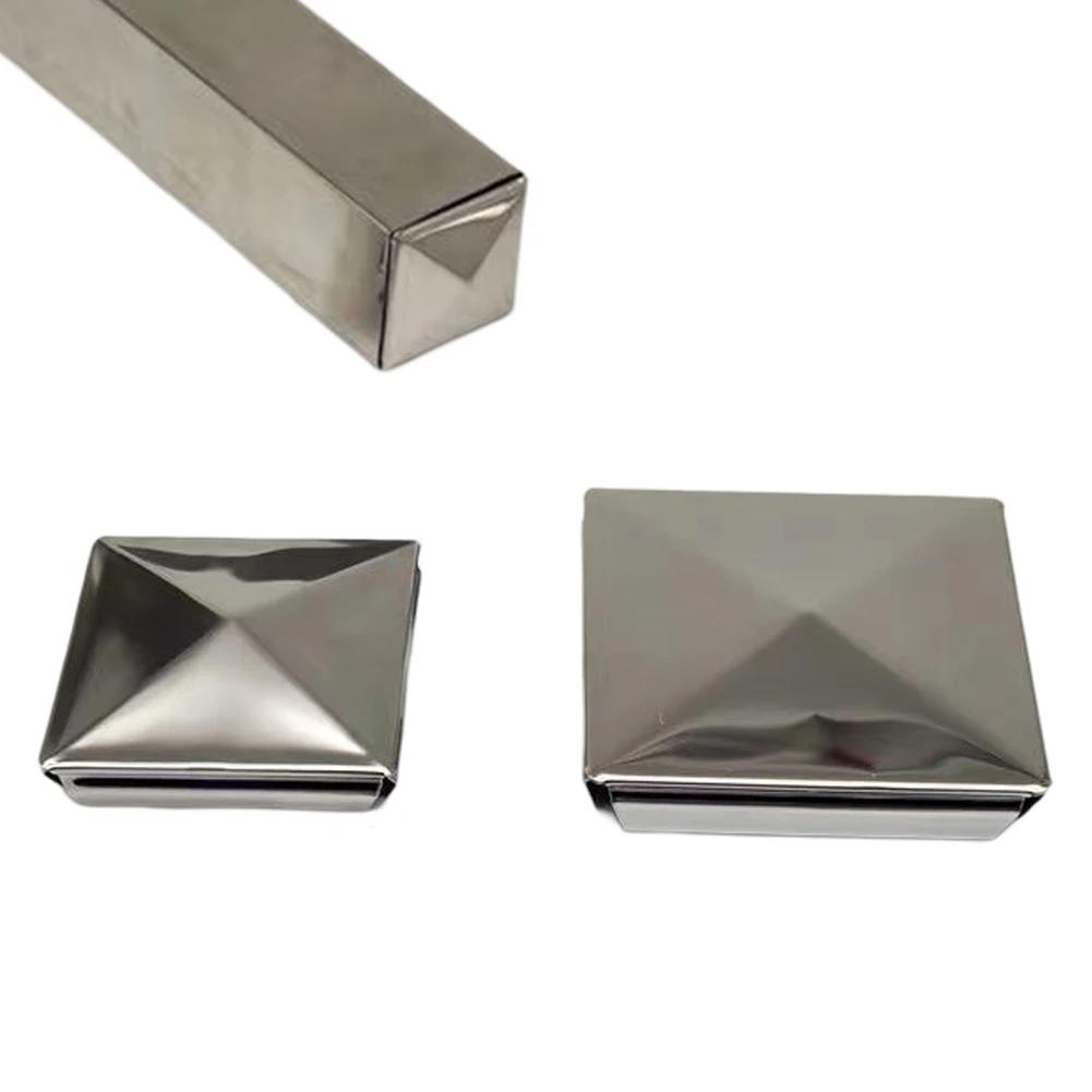 10pcs Fence Post Cover Waterproof Pyramid Column Covers For Decoration Furniture Decking Mailbox Lamp Post Handrail Stair