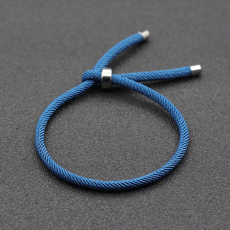 Minimalist Rope Bracelet For Women Men 100% Unfading Ajustable Stainless Steel Braclet Outdoor Camping Braslet Couple Brazalete