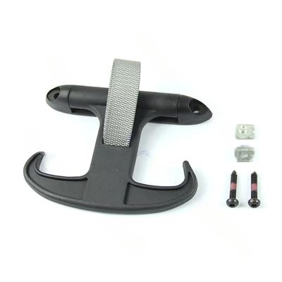 Hochwertiger 1 Stück Gepäckraumtaschenhaken Aufhänger Halter für Passat Jetta Schwarz Neu