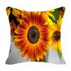 Sunflower Print Pillowcase Office Living Room Home Pillowcase Car Ornaments