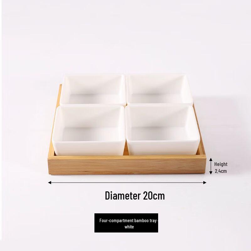 Japanese Style Melamine Square Serving Tray