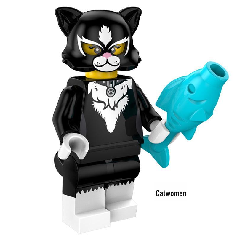 

Оптові Мультяшні Клоун та Бог Багатства Конструктор Іграшки Height about 5 cm