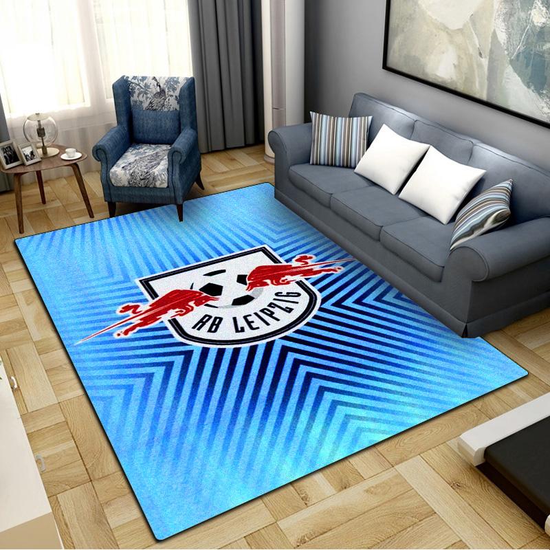RB Leipzig Carpet Rug for Living Room Bedroom Home Sofa Decoration, Kids play Non-slip Floor Mat