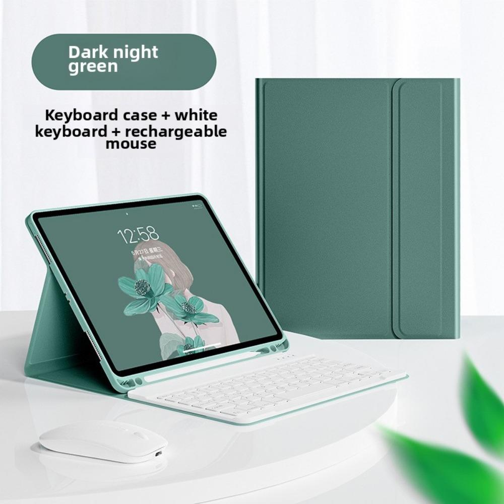 Bluetooth Keyboard Case for iPad Pro 11 with Pencil Holder 10.2 Mouse Keyboard Combo Mini 6 Protective Cover