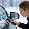 Snow Shovel For Car Ergonomic Small Multifunctional Auto Supplies Car Windshield Scraper For Truck SUV Vehicle Roof Urgency