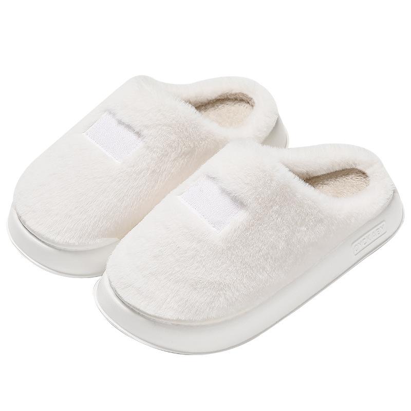 Autumn and winter warm plush winter home home indoor anti-couple cute cotton slippers cotton slippers