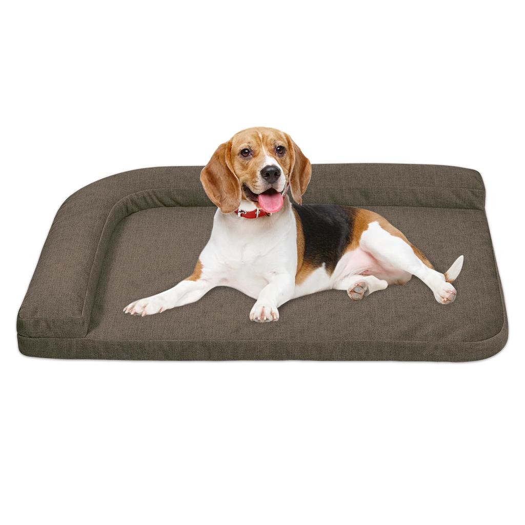 HAVARGO Dog and Cat Winter and Washable Easy to Suitable for Small and Medium Pet Bed with Cat and Dog Cushion Bed, Year-Round, Cover, Non-Slip,