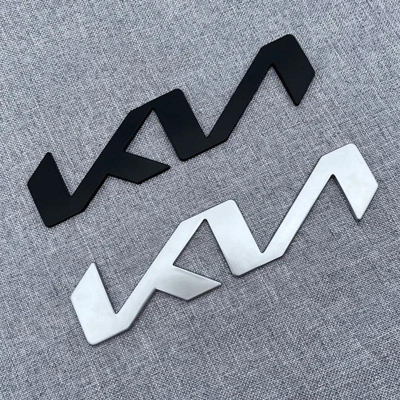 Car Front Hood Rear Trunk Letter Emblem Badge Sticker for KIA CARNIVAL SPORTAGE K3 KX3 K5 KX5 Ceed Rio Soul Forte Optima Stinger VP5