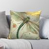 Libelle Dromen Vierkante Kussensloop Polyester Linnen Fluweel Creatief Rits Decor Huis Kussenhoes