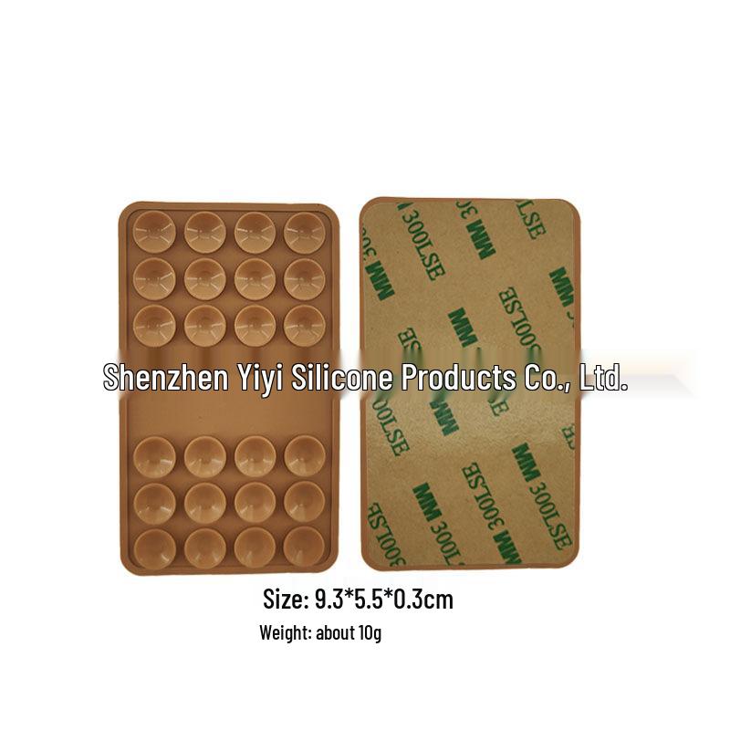 

Silicone Phone Holder: Single-Sided, Multi-Purpose, Traceless, Printable Logo, Portable, Strong Suction