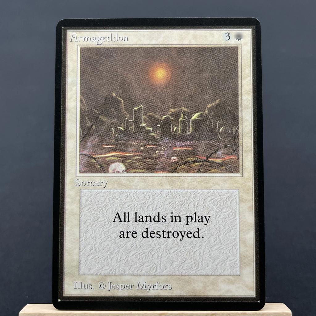 BETA NORMAL1-01 TCG Cards for Home Play magical Proxy Armageddon Vesuvan Doppelganger the Time Walk Balance Personal gather