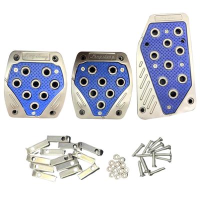 SESHIS Pedal Cover PP Material Set of 3 for MT Manual Cars Pedal Putting