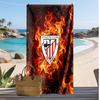 Athletic Bilbao Football Print Beach Towel, Large Soft Quick Dry Towel for Beach Camping Swimming