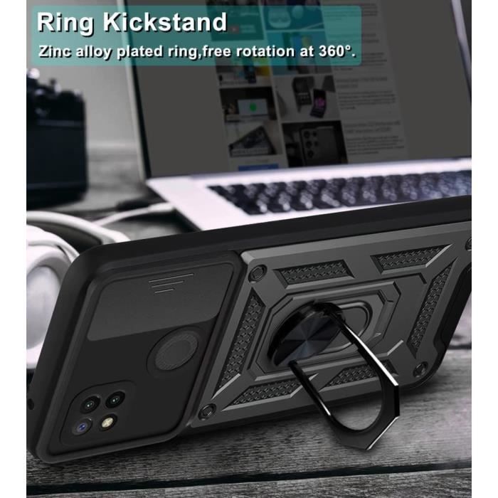 Hülle und Panzergläser - E.F.CONNECTION - Für Xiaomi Redmi 10A - Stoßfest - Kameraschutz - Optimaler Schutz