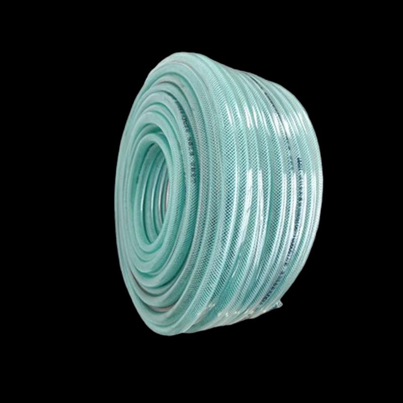 JINNING Green Transparent PVC Braided Flexible Hose