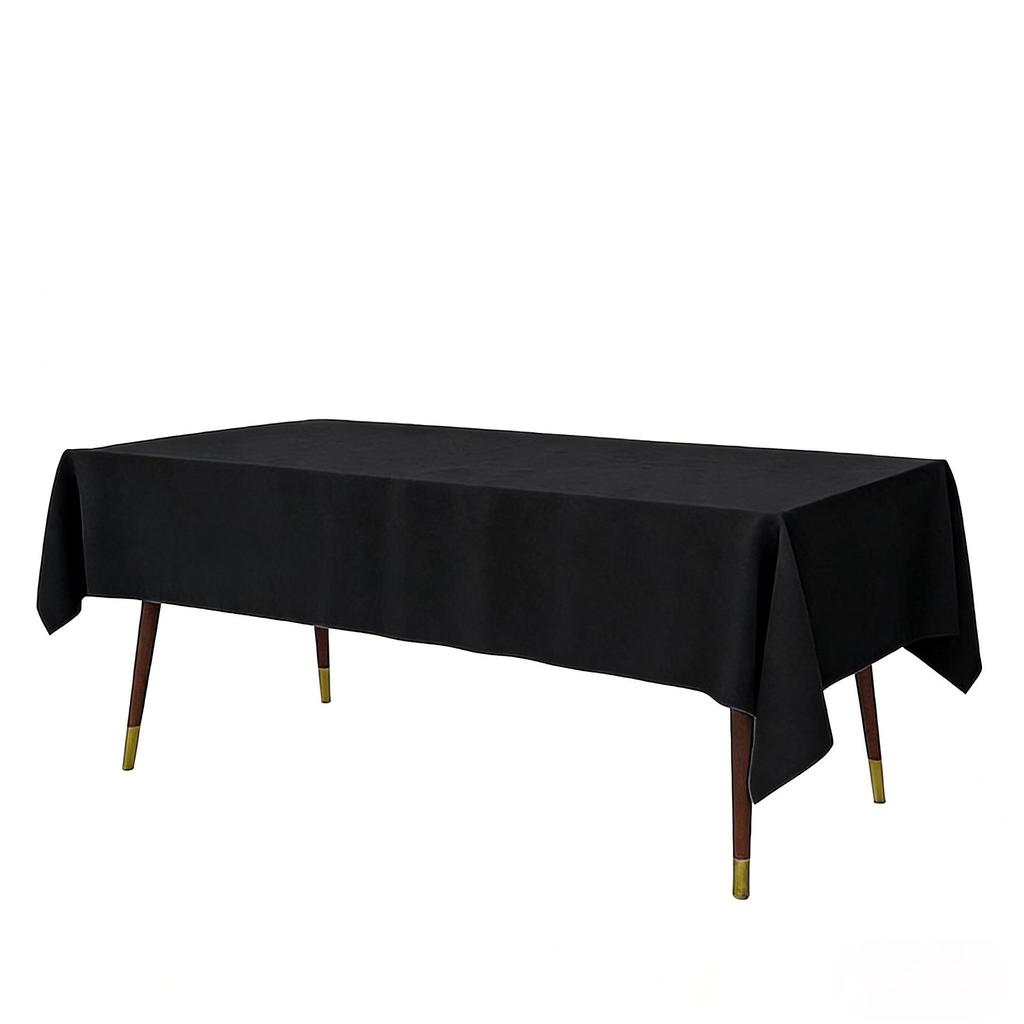 Disposable Waterproof Rectangular Solid Color Tablecloth for Parties