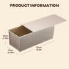 Bread Baking Pan Corrugated Carbon Steel Non-Stick Bakeware Sandwich Bread Tins Loaf Baking Pan For Home Kitchen Restaurant