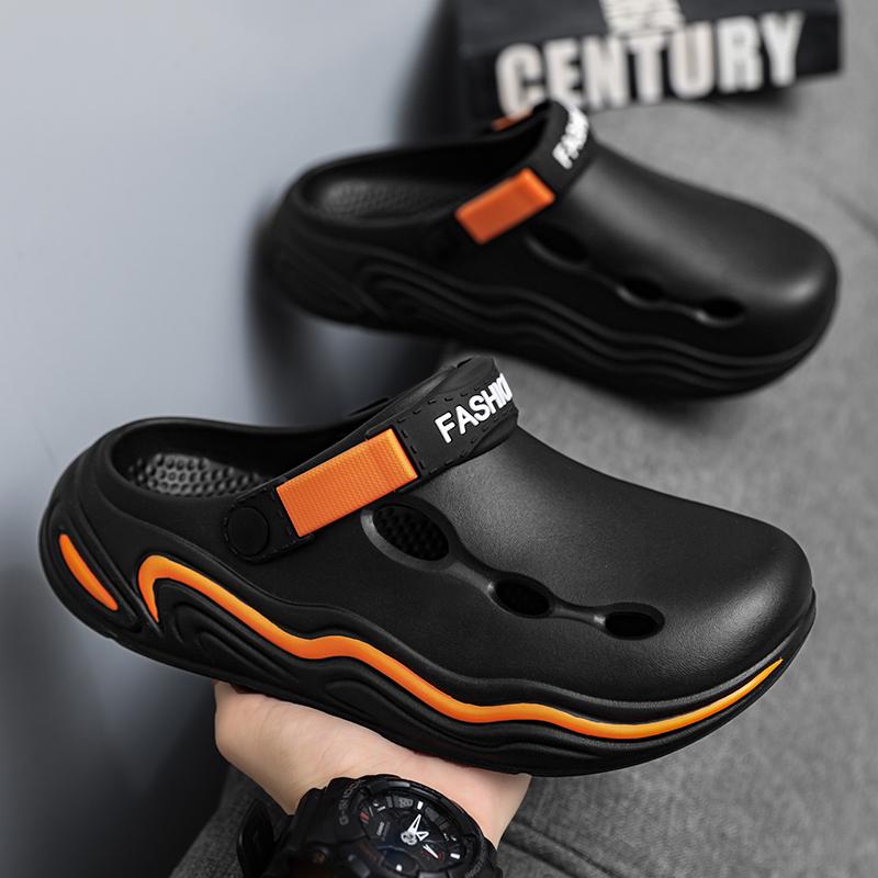 Men's Sandals Slippers for Men Flat Sandals Shoes for Men Thick Bottom Wear-resistant Soft and Comfortable Non-Slip Unisex New