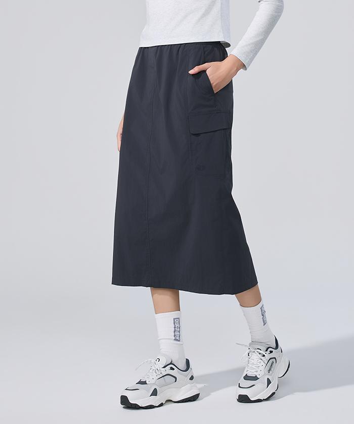 DISCOVERY EXPEDITION Freshvent Women'S Cargo Skirt (D.Grey)