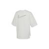 New Nike Women'ss Logo Crewneck Casual T-Shirt White HJ3947-133