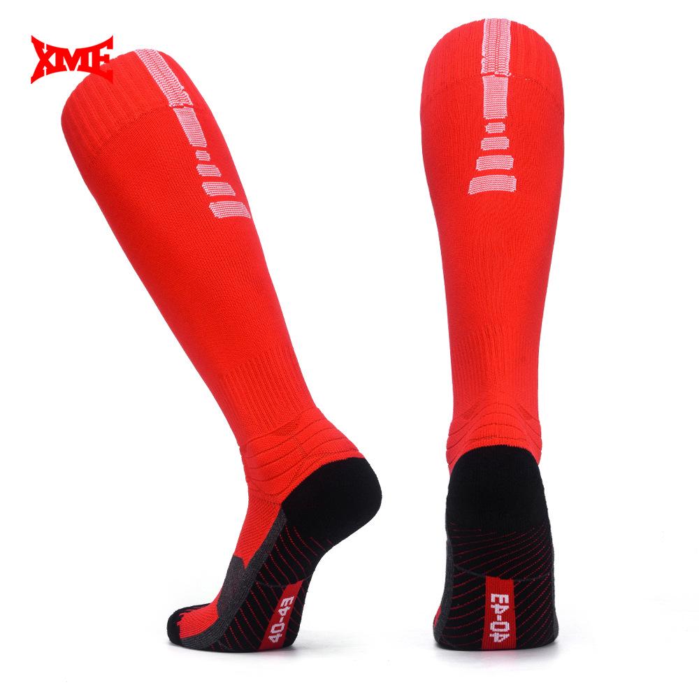 New Adult Long Tube Knee Elite Compression Football Socks Group Buying Game Sports Training Socks