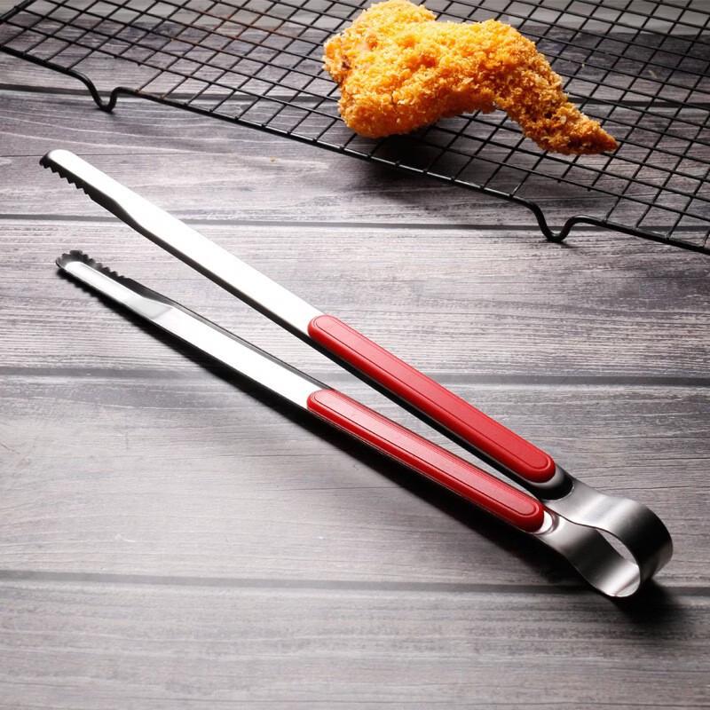 

Zhizhou Stainless Steel BBQ and Food Tongs Set