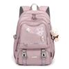 New Student Schoolbag Women Ins Large Capacity To Reduce Burdens  Fashionable and Beautiful Girls High Quality Middle School Students Backpack