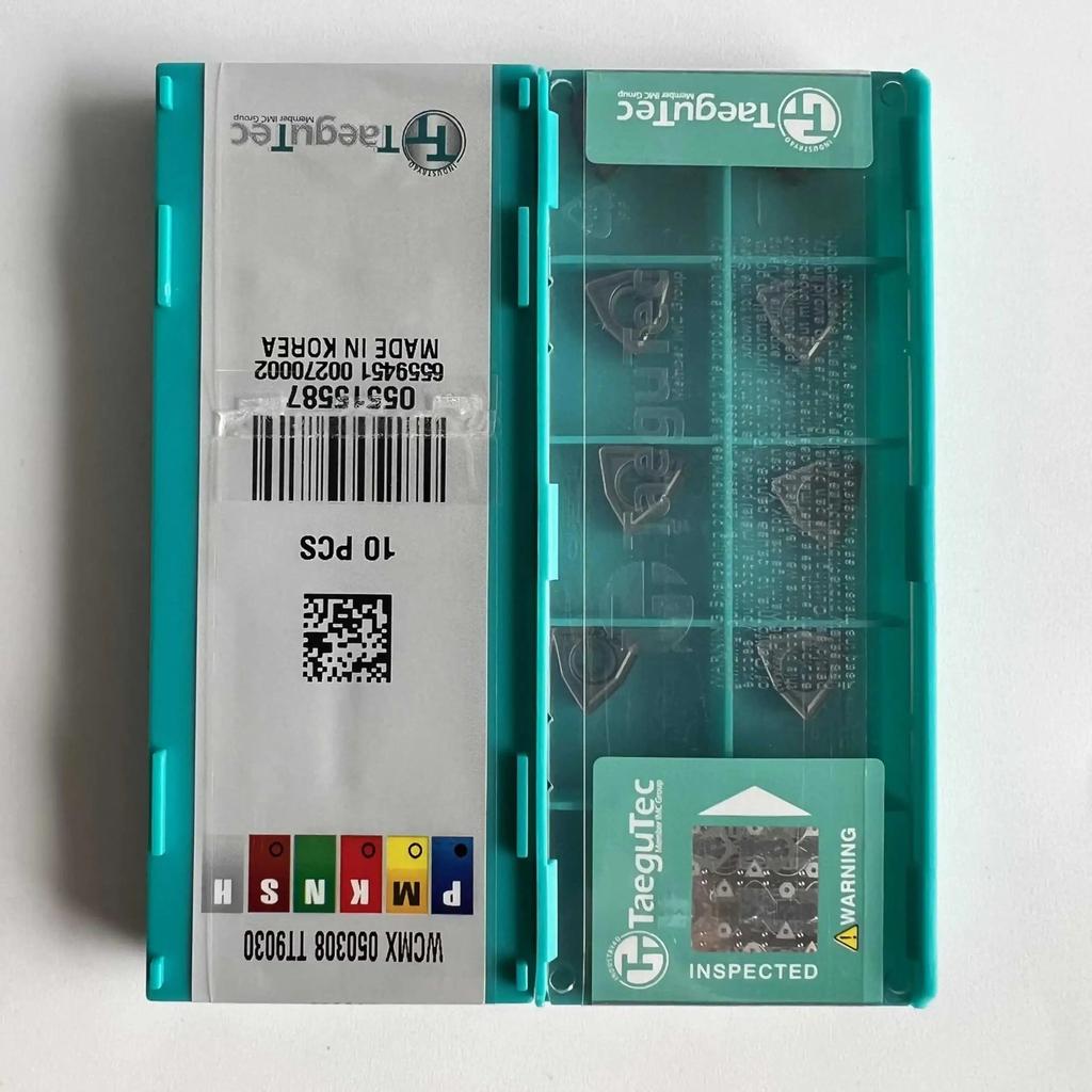 WCMX050308 TT9030 / Industrial Indexable Carbide Inserts 10 Pcs