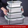 Commercial Rectangular Steel Food Storage Box