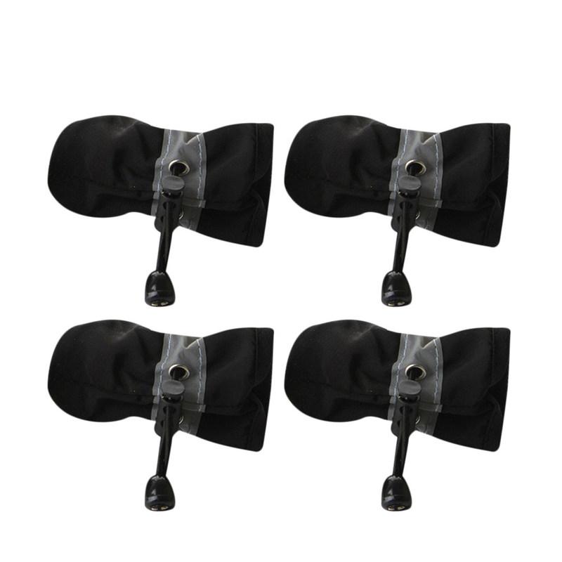4Pcs Pet Boots for Dogs Waterproof Anti-Slip Dog Shoes Outdoor Sports Running Hiking Winter Snow Sand Protection Comfortable