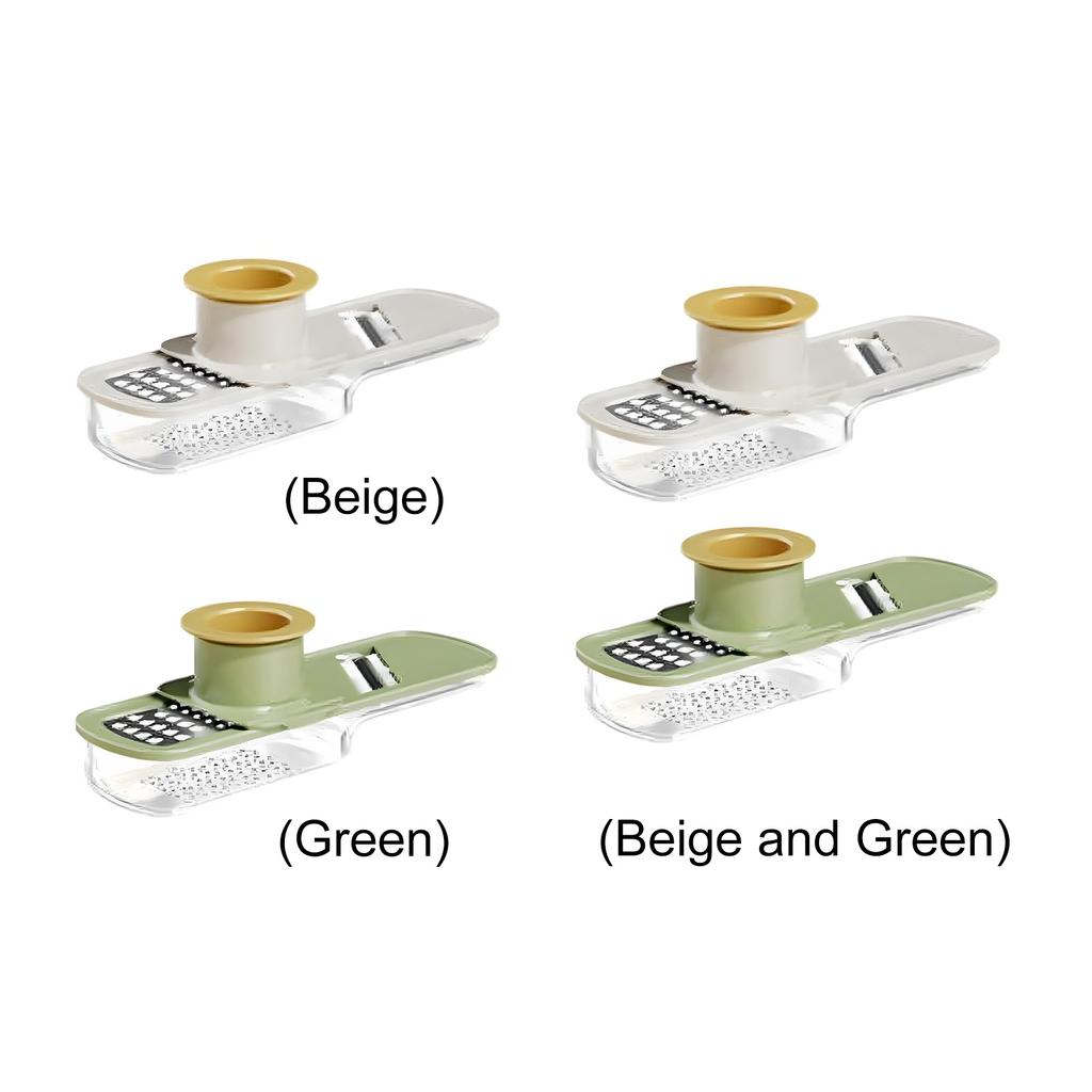 3 in 1 Ingwer- und Knoblauchmühle Heimküchenschneider Knoblauch-Ingwer-Mühle Küchenwerkzeug zum Schneiden, Hacken und Mahlen von Knoblauch