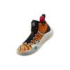 Li Ning CJ-1 McLemore 1 Durable Non-Slip Mid-Top Basketball Shoes Men Sneakers Black Orange ABAR019-25