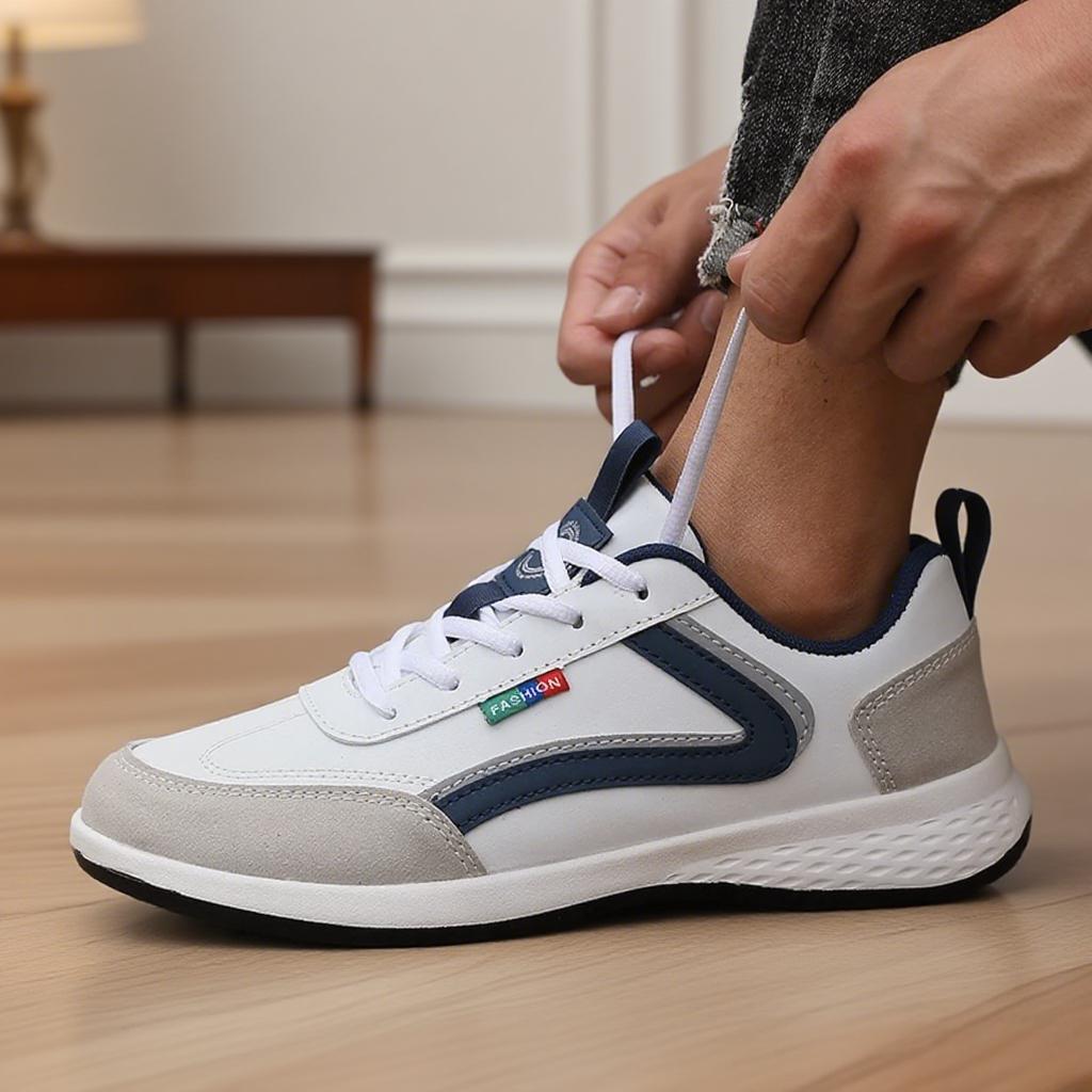 Black Sneakers Men's Tennis Shoes Facon Loafers Bota Texana Masculino Vulcanize Shoe Suitable for Outdoor Walking and Tourism