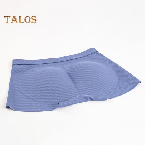 Bielizna Fake Ass 3D Design Bezśladowy efekt Średni stan Jednolity kolor Bokserki U-convex Ergonomiczny design Bokserki Majtki