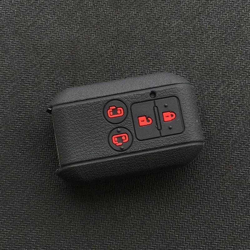 Silicone Flip Remote Key Case Cover Shell for Suzuki Swift Wagon Jimny Sierra Spacia 4 Button Key
