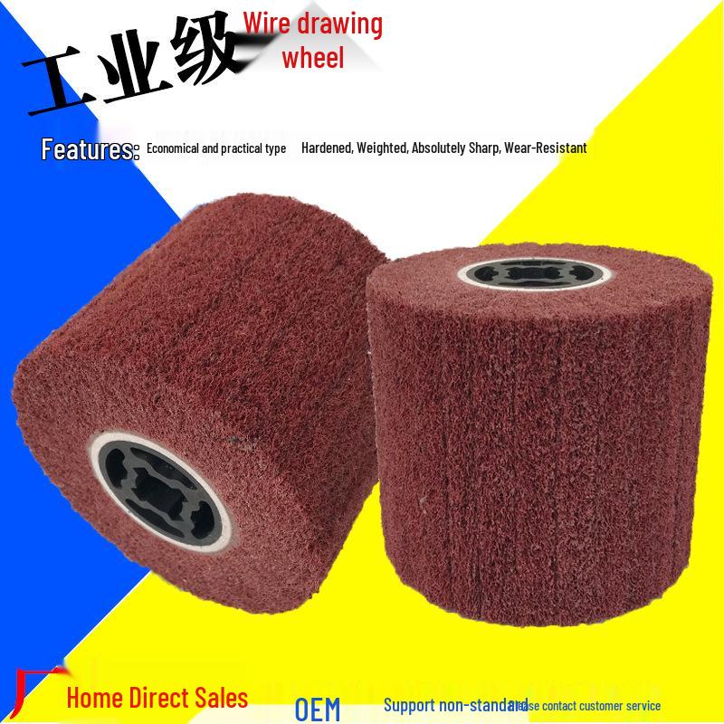 Stainless Steel Fiber Polishing Wheel and Nylon Scouring Pad