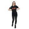 AC/DC Womens/Ladies Distressed Logo Cotton Boyfriend T-Shirt