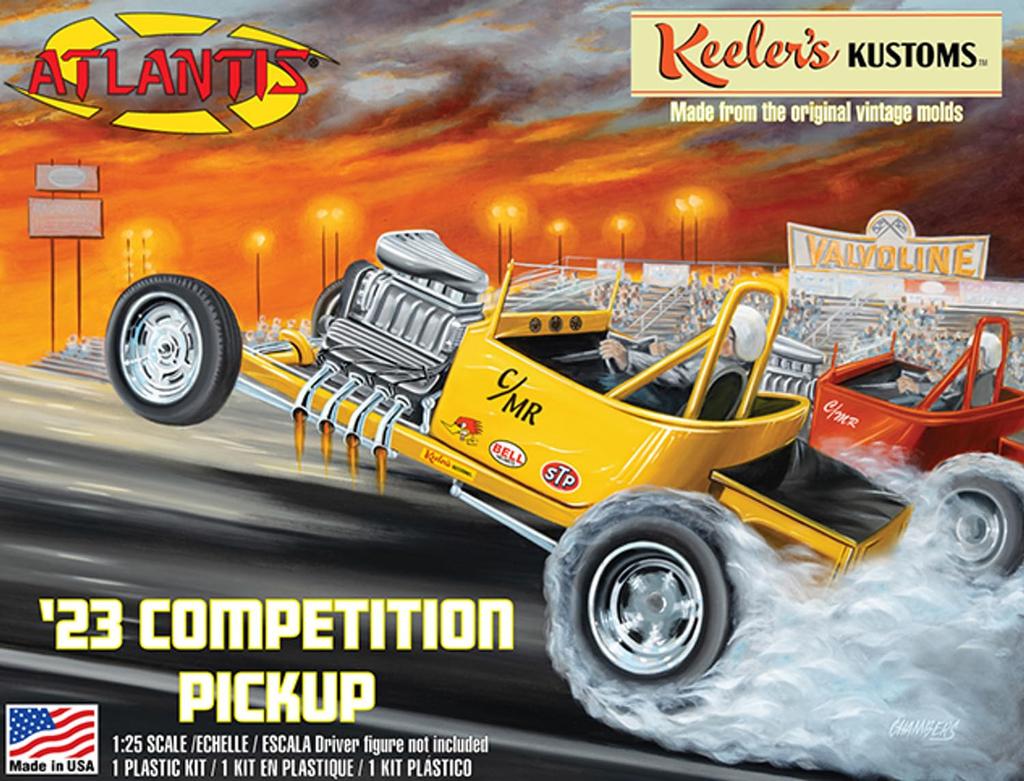 Atlantis Model Custom Competition T Roadster Pickup Plastic Model ATLAMC13104 1/25 Keeler's (Car)