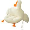 Office Cushion Soft Comfortable Strap Design Goose Shape One Piece Home Cushion for Students Adults