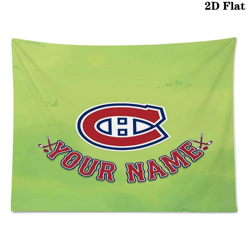Personlig Montreal Canadiens Tryckt Väv – Väggbonad för Sovrum, Studentrum och Heminredning
