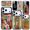 Hülle Case für iPhone 17 Air 16 Pro Max 15 Plus 11 13 Mini 14 12 Rückseite Handyhülle Guadalupe San Judas